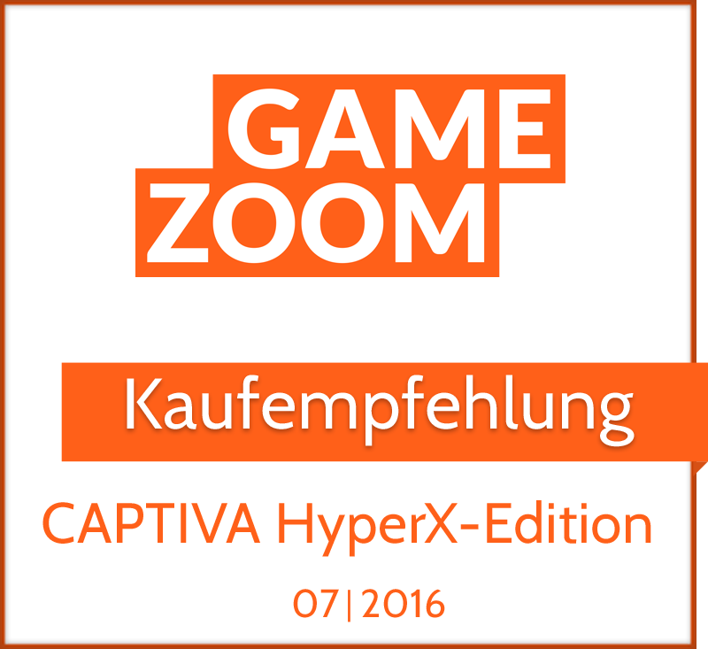 Captiva HyperX PC (2016) Kaufempfehlung