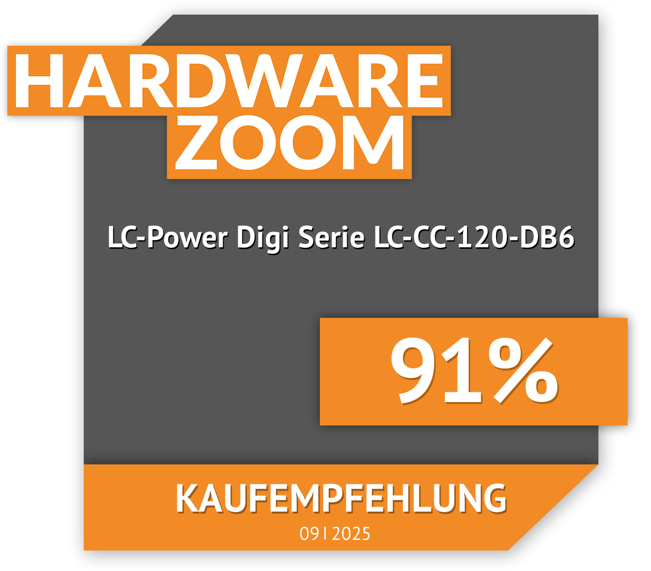 LC-Power Digi Serie LC-CC-120-DB6