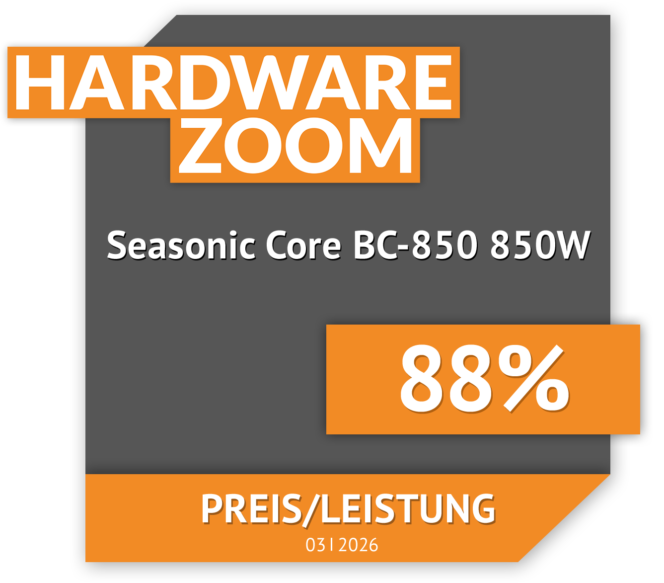 Seasonic Core BC-850 850W